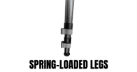 SPRING-LOADED LEGS